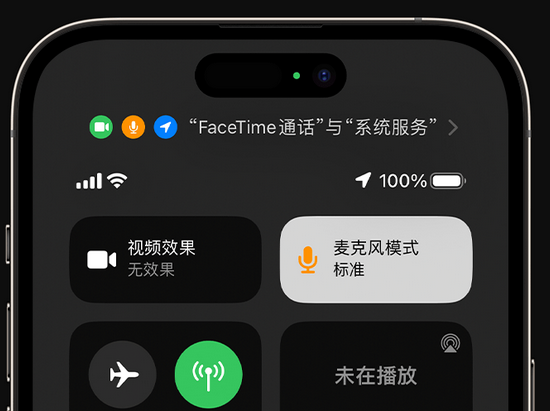 高坪苹果授权维修网点分享iPhone在通话时让你的声音更清晰 