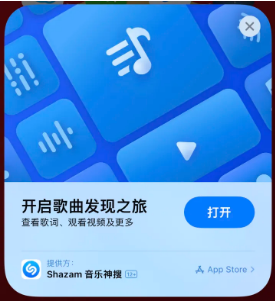 高坪苹果14维修站分享iPhone14音乐识别功能使用方法 